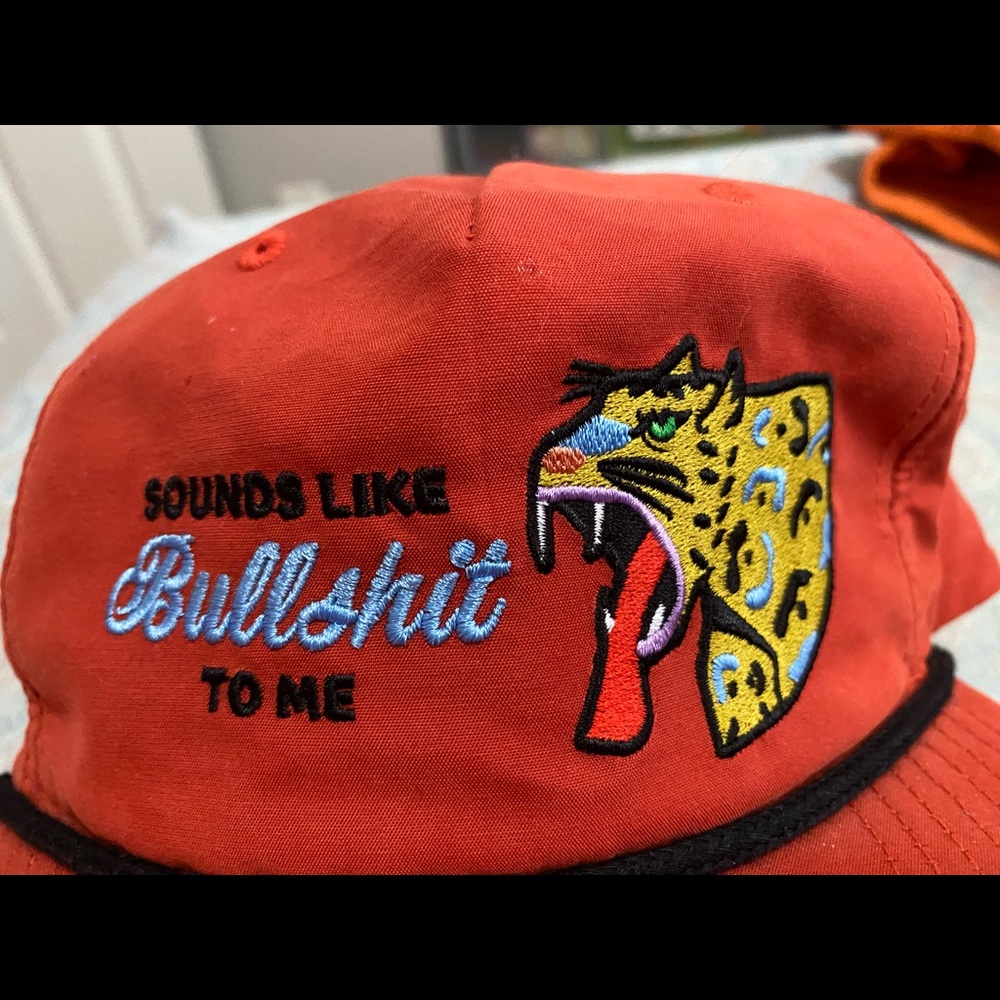 One of a kind hat 5 panel flat bill